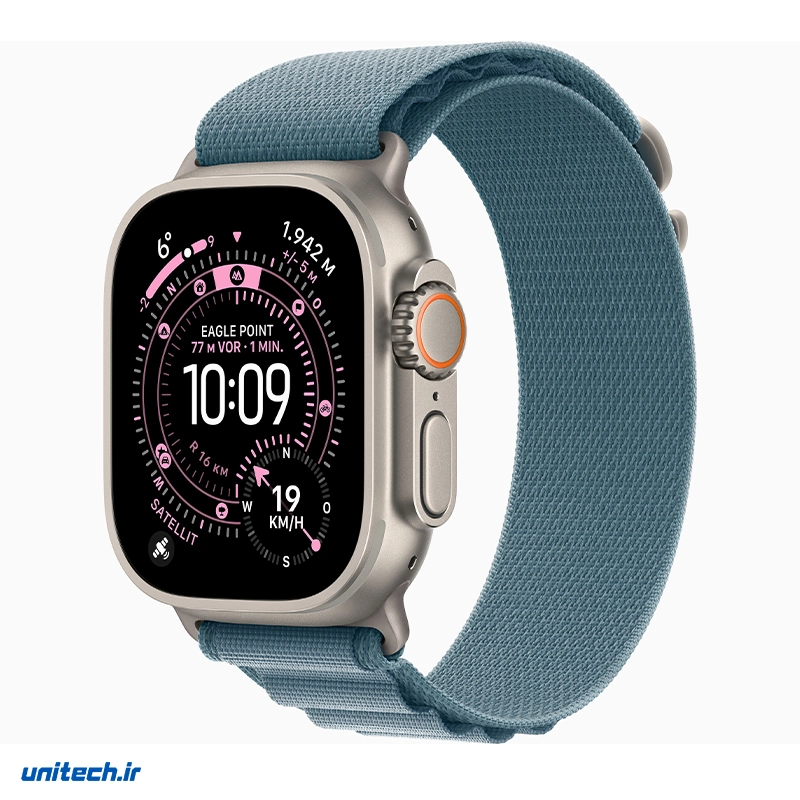 ساعت هوشمند 49 میلی‌متری اپل مدل Ultra 3 Natural Titanium با بند Alpine Loop 7LHqQk